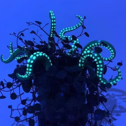 Alternative view of Glow In Dark Tentacles Planter Flowerpot Decoration
