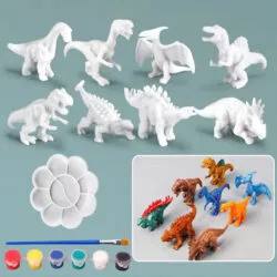 Paint Your Own Dinosaur Kit