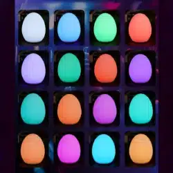 Color Change Egg Shaped LED Night Light 4