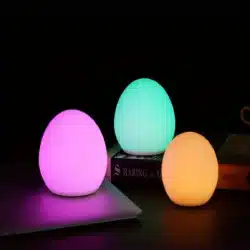 Color Change Egg Shaped LED Night Light 3