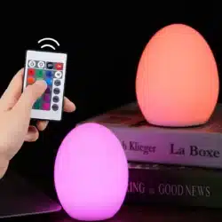 Color Change Egg Shaped LED Night Light