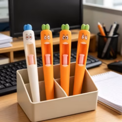 Whistling Carrot Pen (4pcs)